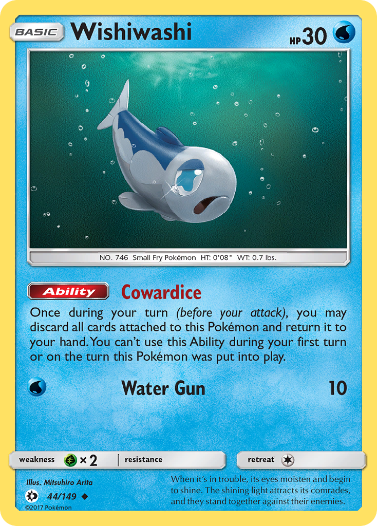 Wishiwashi — SM Base Set #44/149