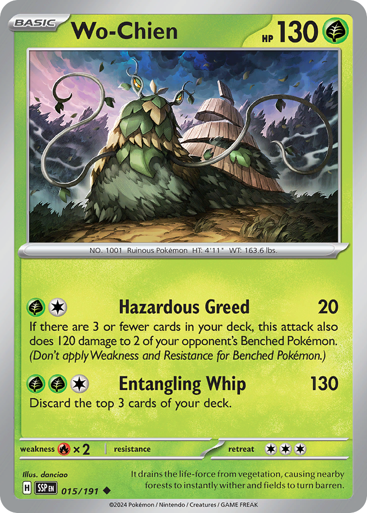 Wo-Chien — SV08: Surging Sparks #015/191
