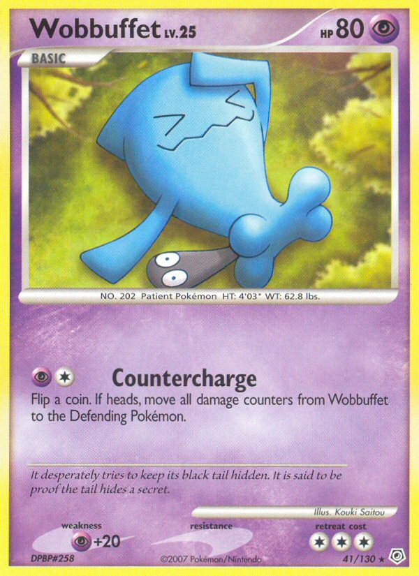 Wobbuffet — Diamond and Pearl #41/130
