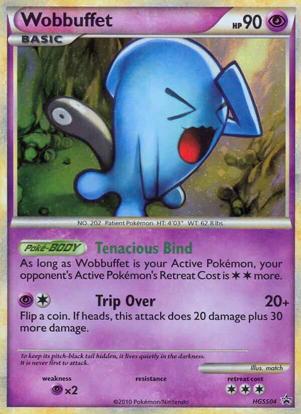 Wobbuffet — HGSS Promos #HGSS04