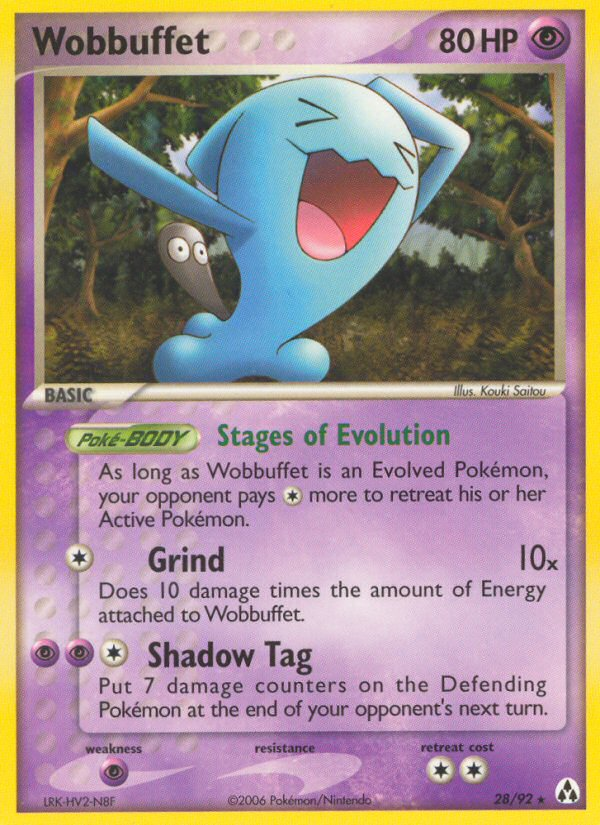 Wobbuffet — Legend Maker #28/92