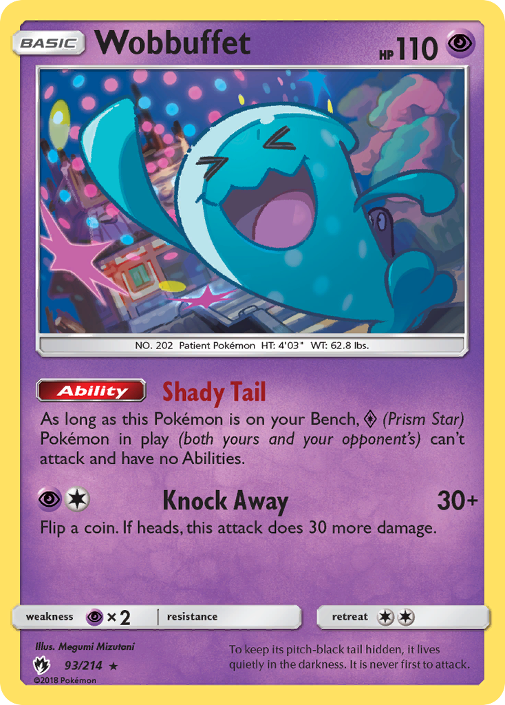 Wobbuffet — SM - Lost Thunder #93/214