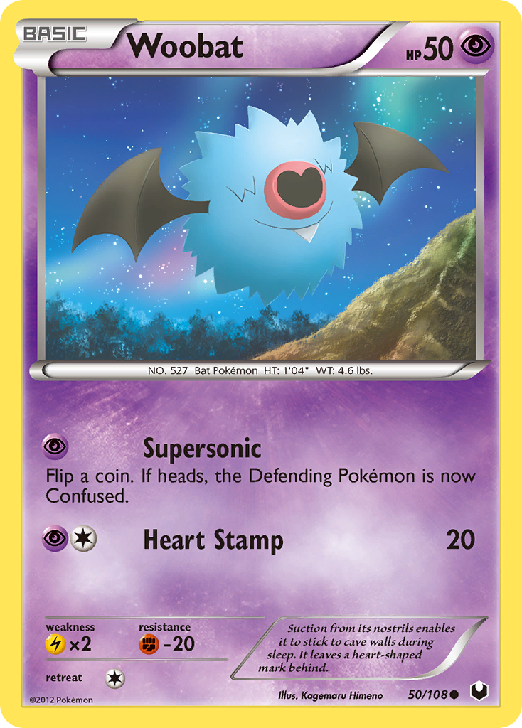 Woobat — Dark Explorers #50/108