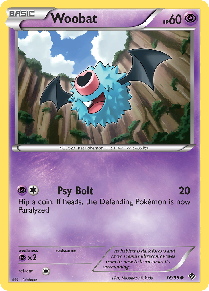 Woobat — Emerging Powers #36/98