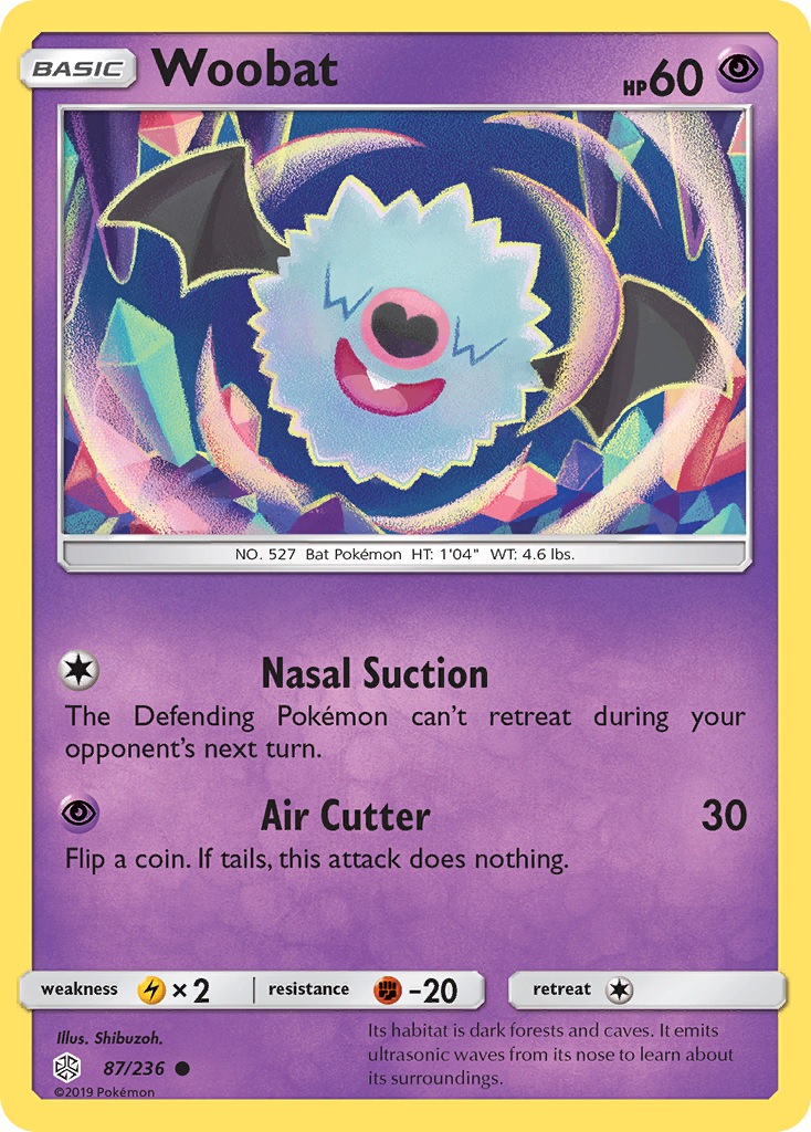 Woobat — SM - Cosmic Eclipse #87/236