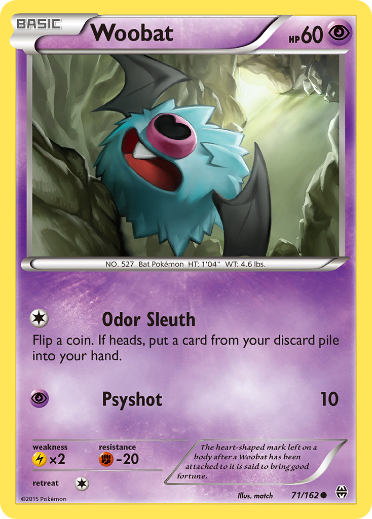 Woobat — XY - BREAKthrough #71/162