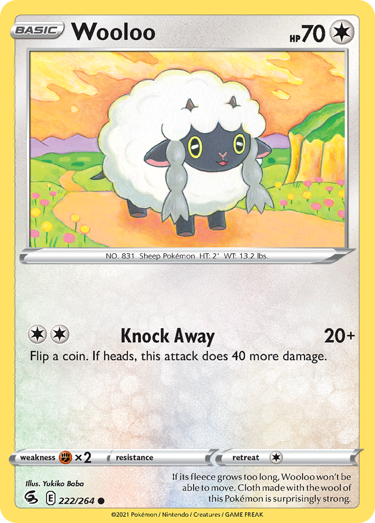 Wooloo — Miscellaneous Cards & Products #222/264