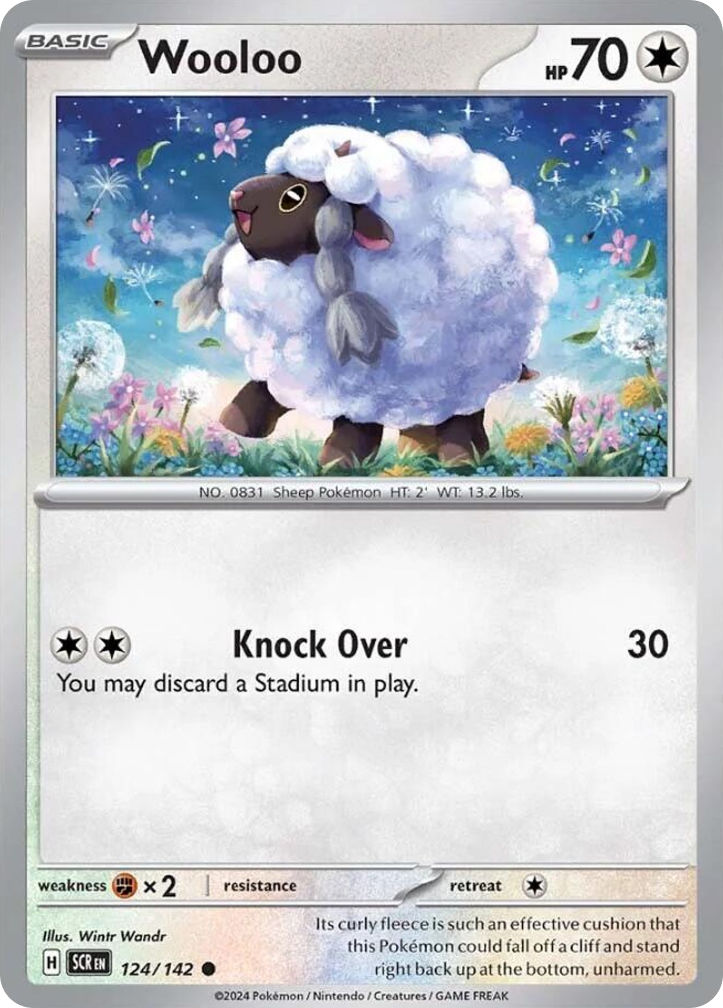 Wooloo — SV07: Stellar Crown #124/142