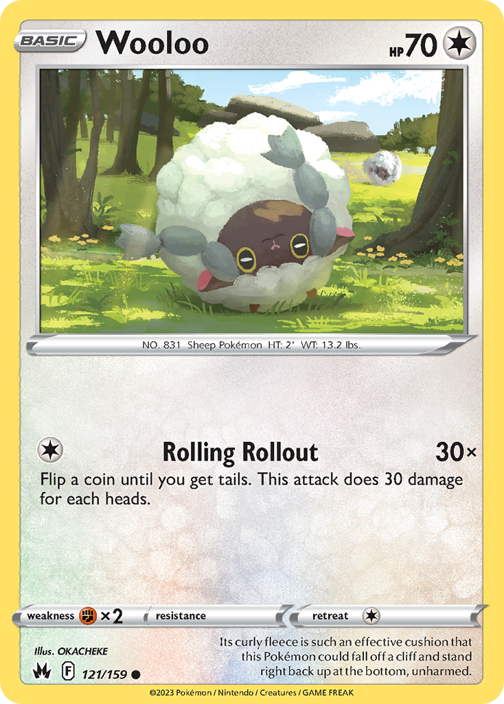 Wooloo — SWSH: Crown Zenith #121/159