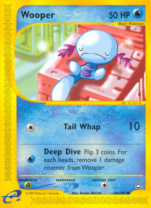 Wooper (66) — Aquapolis #066/147