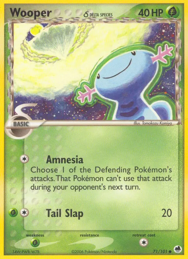 Wooper (Delta Species) — Dragon Frontiers #71/101