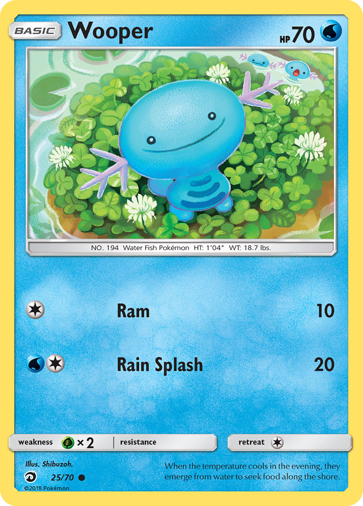Wooper — Dragon Majesty #25/70