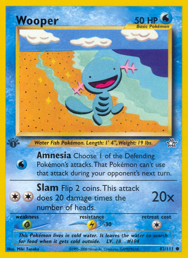 Wooper — Neo Genesis #082/111
