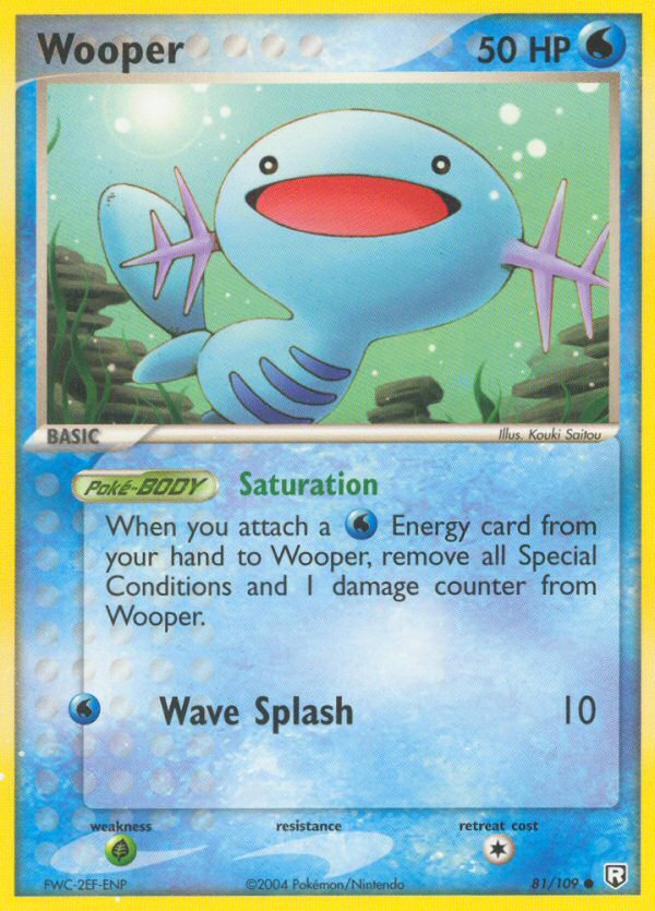 Wooper — Team Rocket Returns #81/109