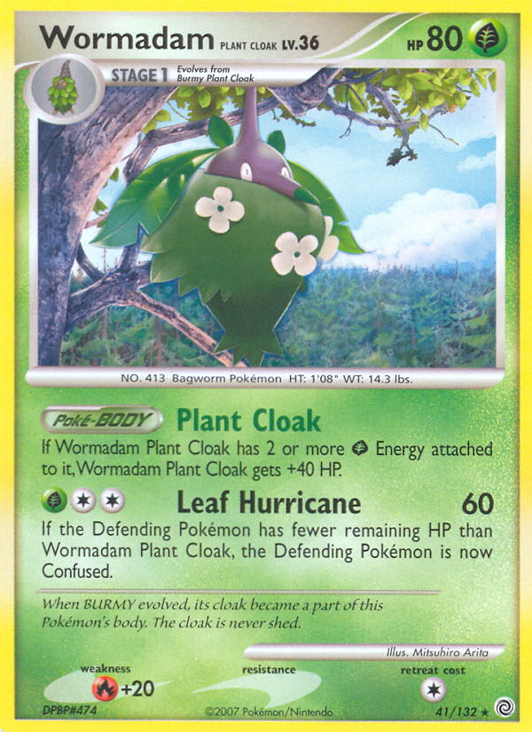 Wormadam Plant Cloak — Secret Wonders #41/132