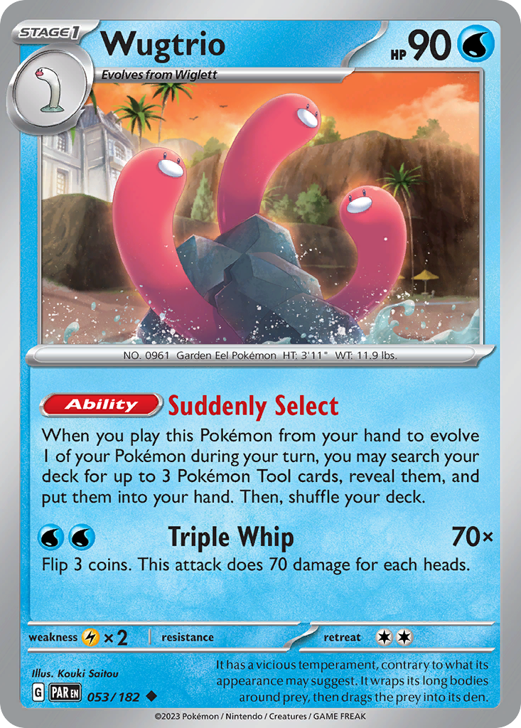 Wugtrio — SV04: Paradox Rift #053/182