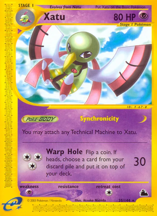 Xatu (35) — Skyridge #035/144