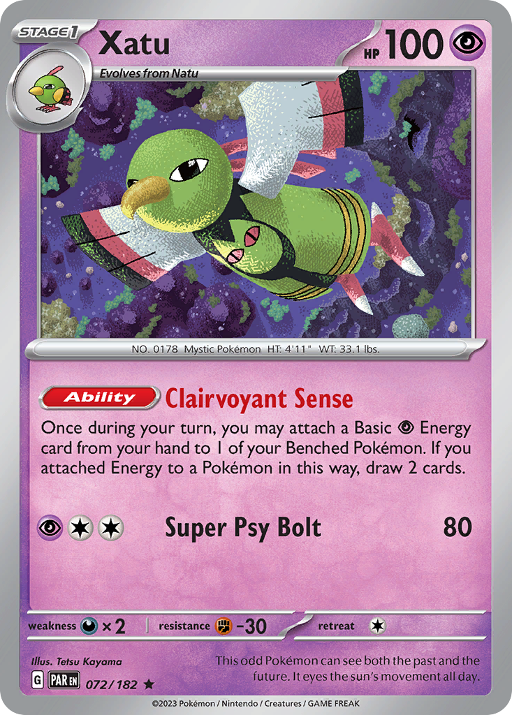 Xatu — Deck Exclusives #072/182