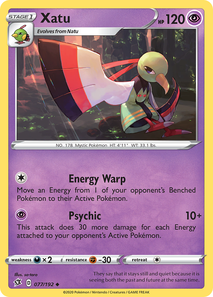 Xatu — SWSH02: Rebel Clash #077/192