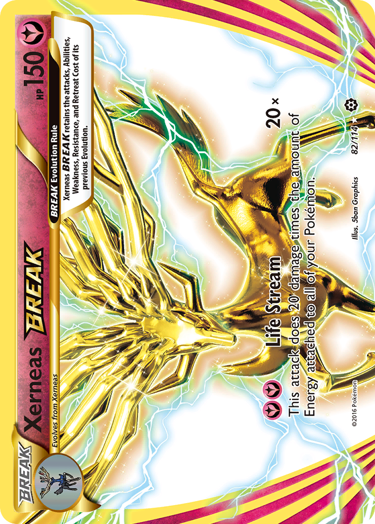 Xerneas BREAK — XY - Steam Siege #82/114