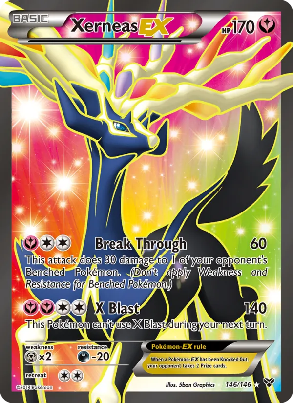 Xerneas EX (146 Full Art) — XY Base Set #146/146