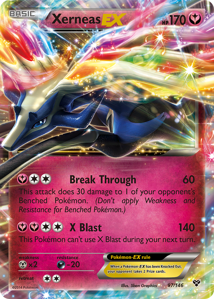 Xerneas EX — Celebrations: Classic Collection #97/146