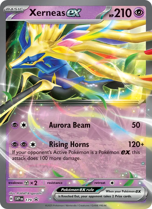 Xerneas ex — SV: Scarlet & Violet Promo Cards #179