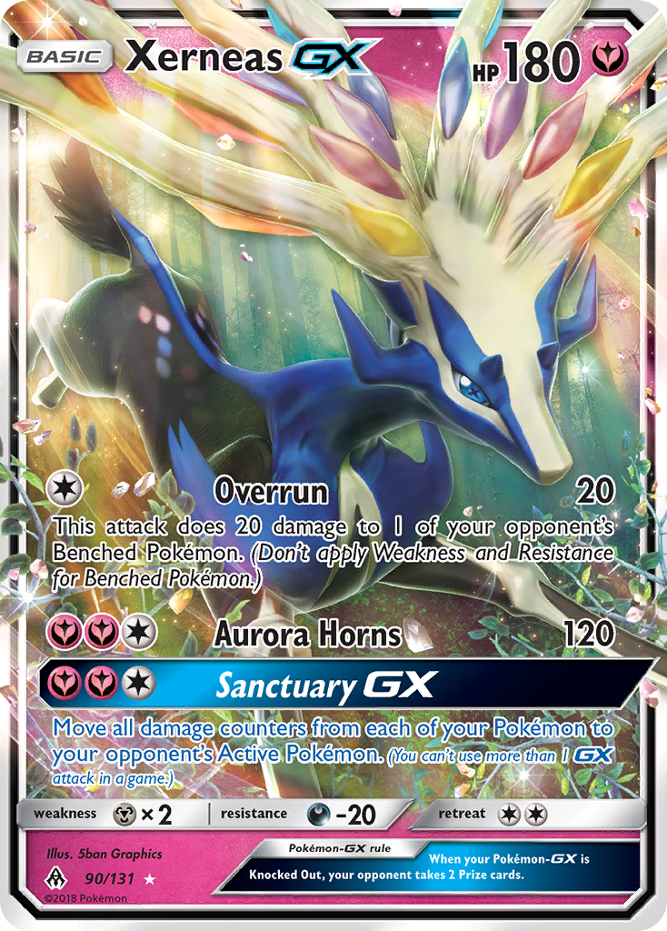 Xerneas GX — SM - Forbidden Light #90/131
