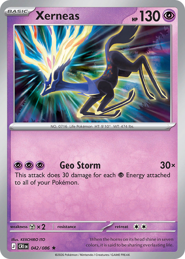 Xerneas — ME04: Chaos Rising #042/086