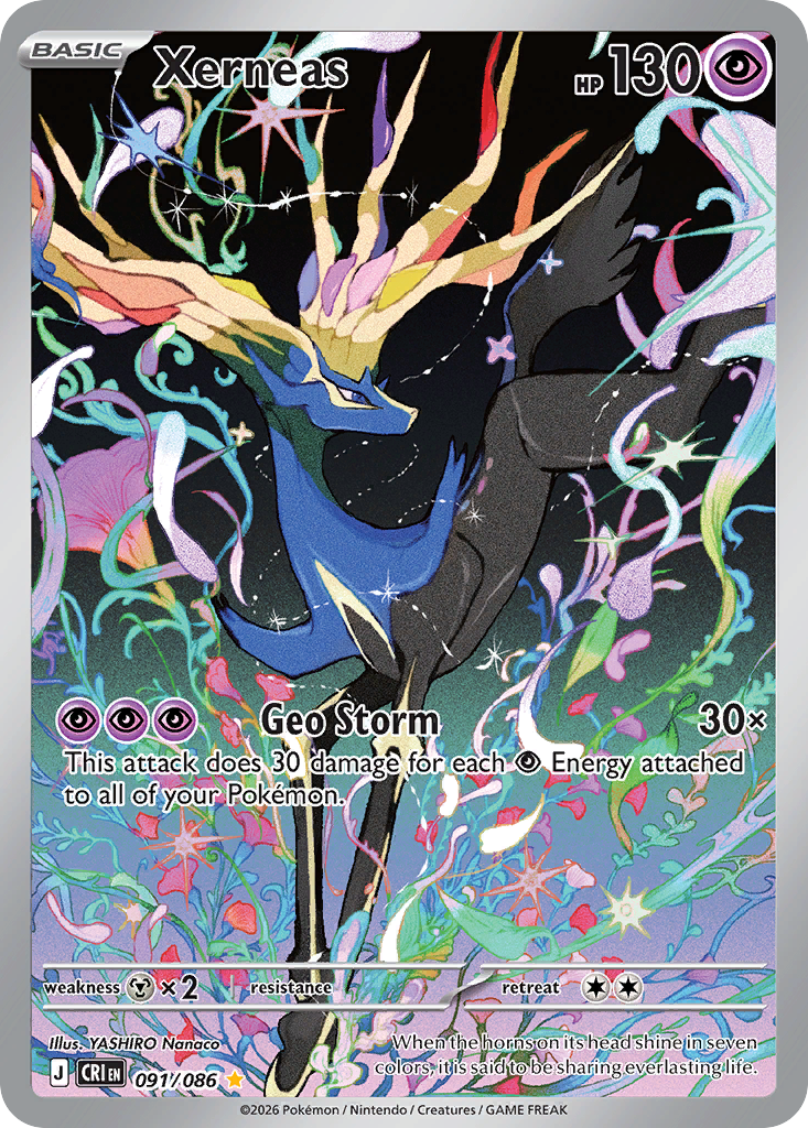Xerneas — ME04: Chaos Rising #091/086
