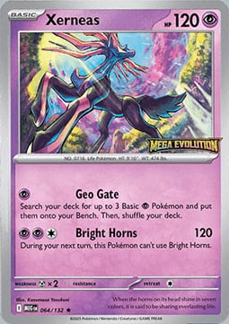 Xerneas (Mega Evolution Stamped)
