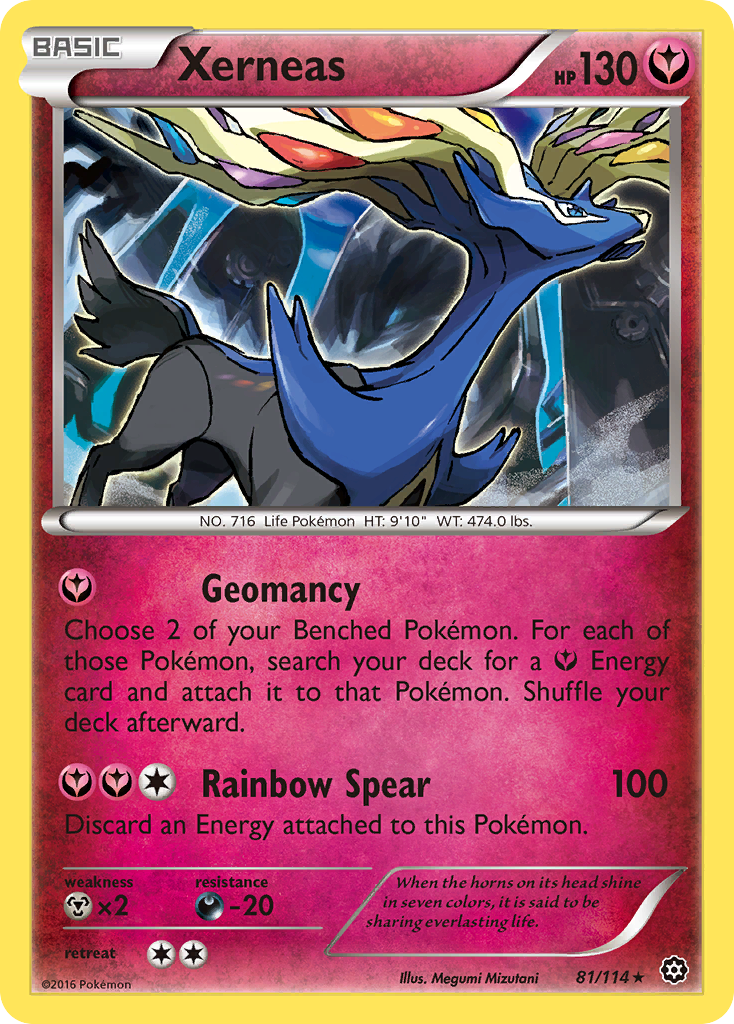 Xerneas — XY - Steam Siege #81/114