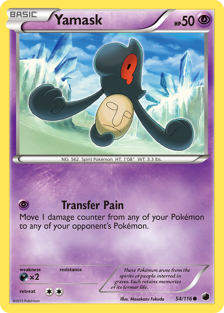 Yamask (54) — Plasma Freeze #54/116