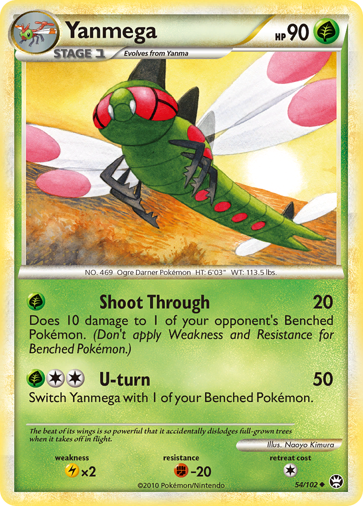 Yanmega — Triumphant #54/102