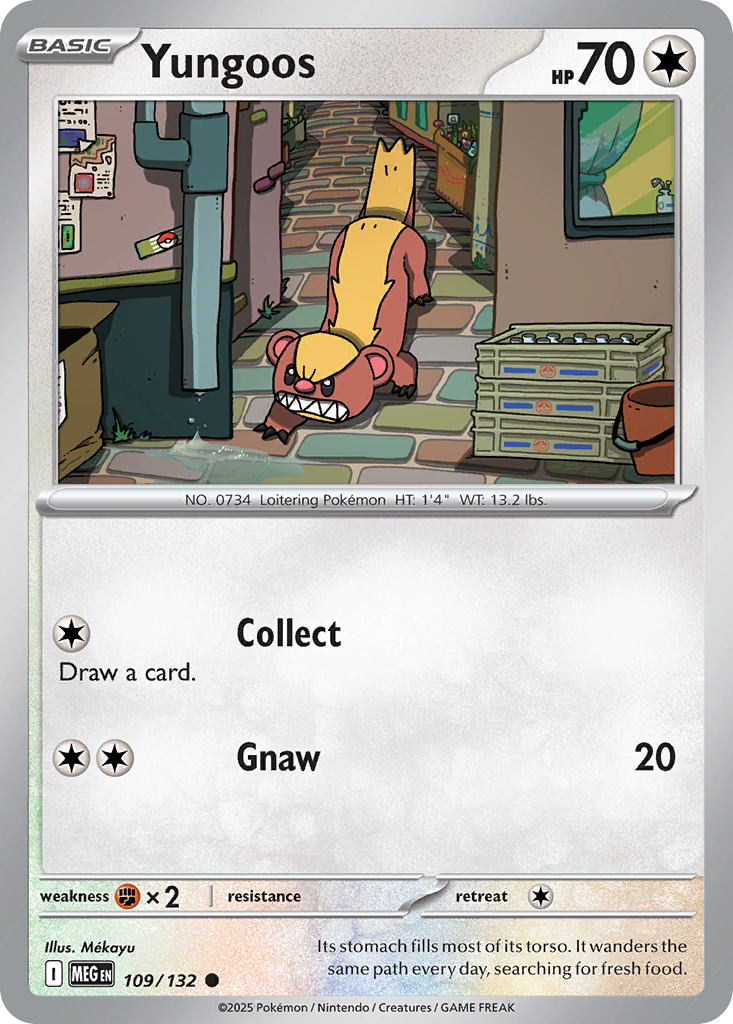 Yungoos — ME01: Mega Evolution #109/132