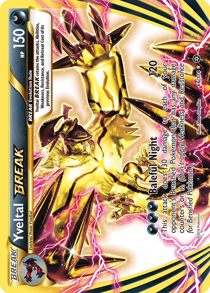 Yveltal BREAK — XY - Steam Siege #66/114