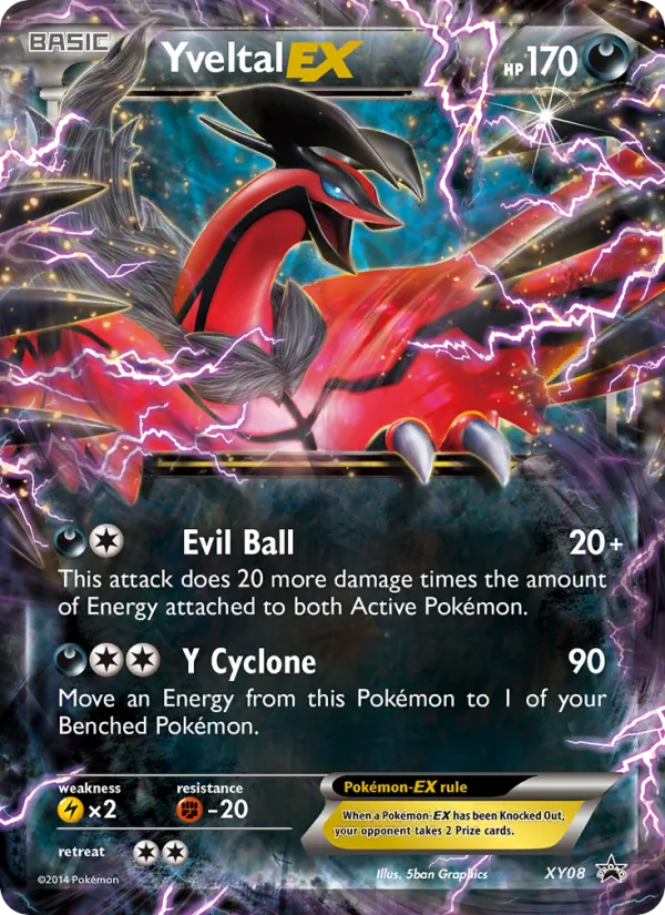 Yveltal EX — XY Promos #XY08