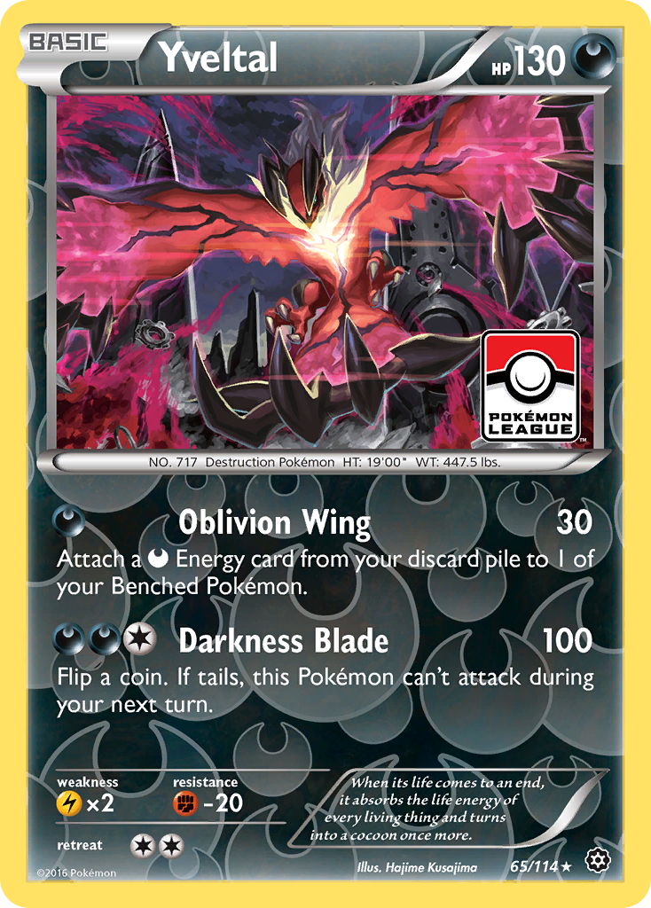 Yveltal — League & Championship Cards #065/114