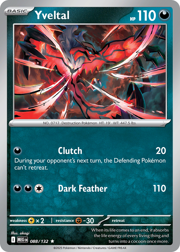 Yveltal — ME01: Mega Evolution #088/132