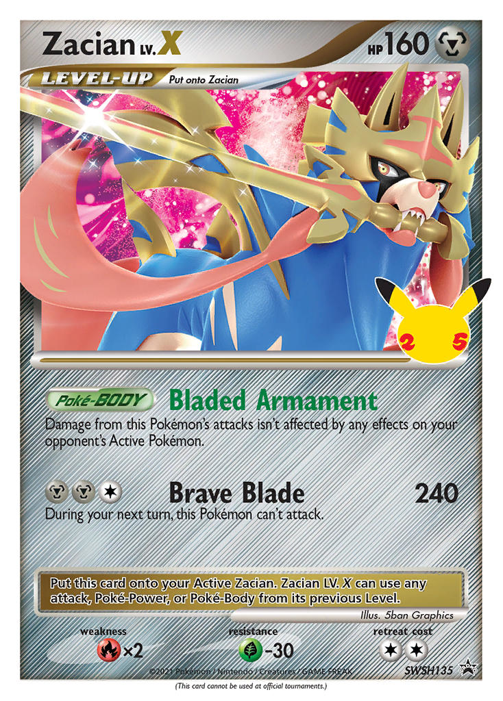 Zacian LV. X