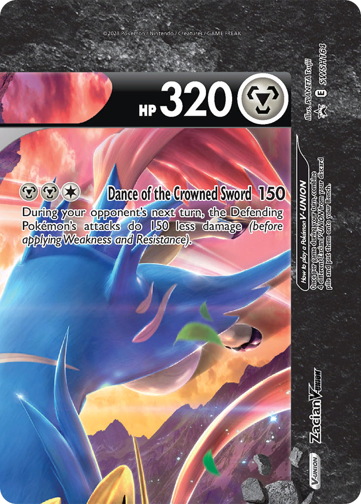 Zacian V-UNION — SWSH: Sword & Shield Promo Cards #SWSH164