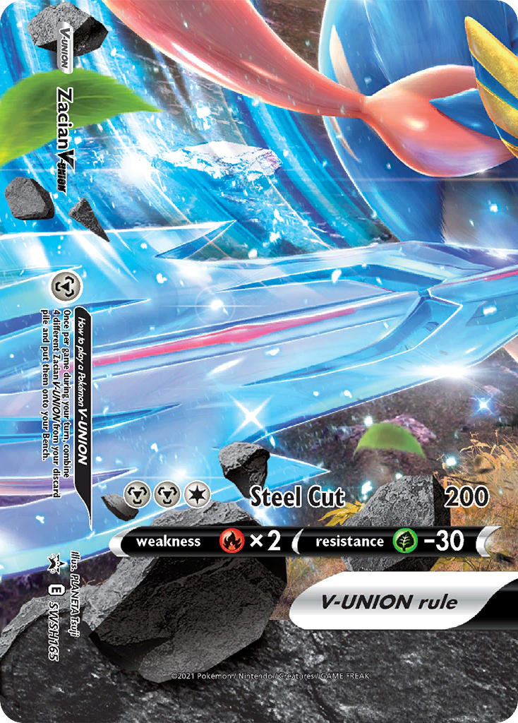 Zacian V-UNION — SWSH: Sword & Shield Promo Cards #SWSH165