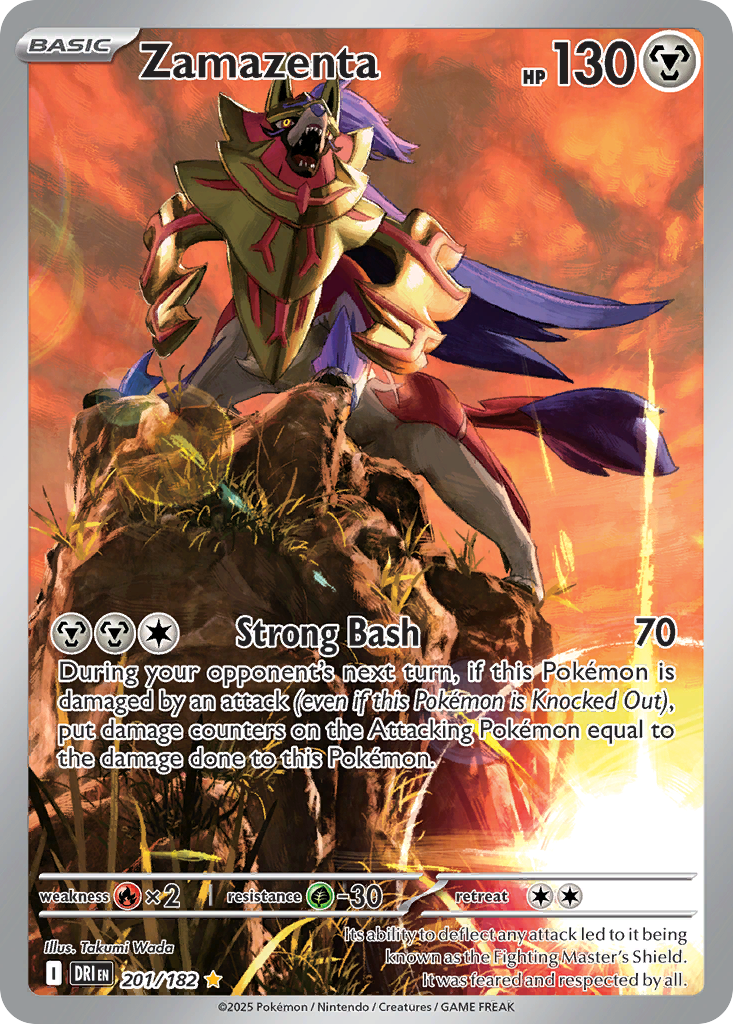 Zamazenta — SV10: Destined Rivals #201/182