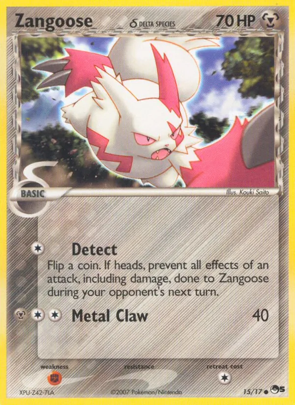 Zangoose (Delta Species) — POP Series 5 #015/017