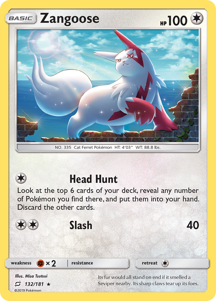 Zangoose — SM - Team Up #132/181