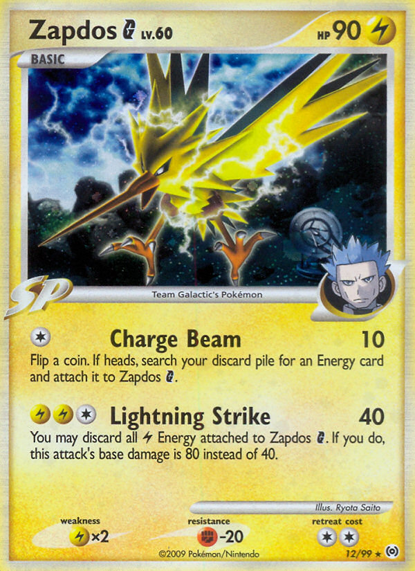 Zapdos G — Arceus #12/99