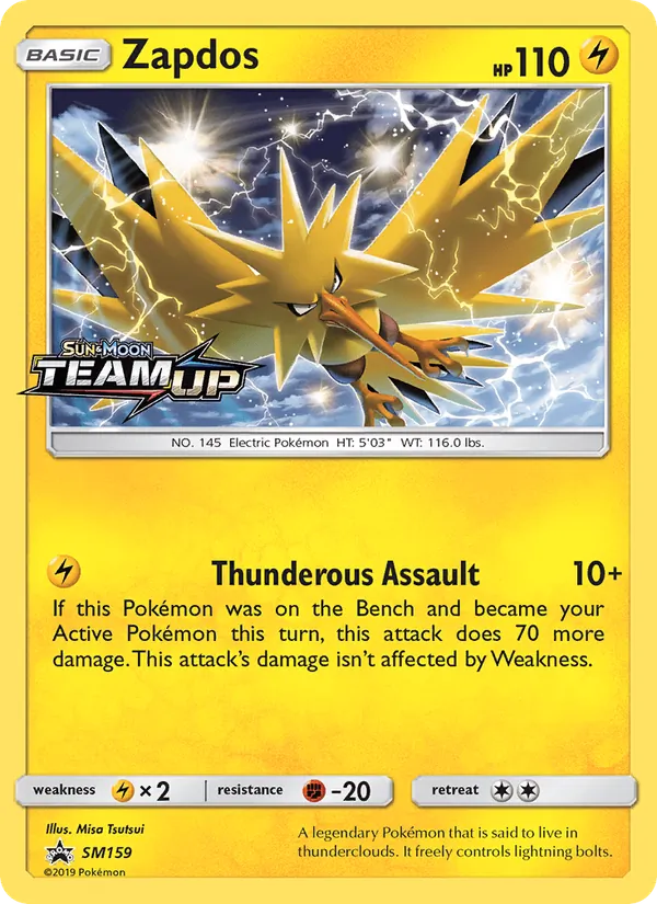 Zapdos — SM Promos #SM159