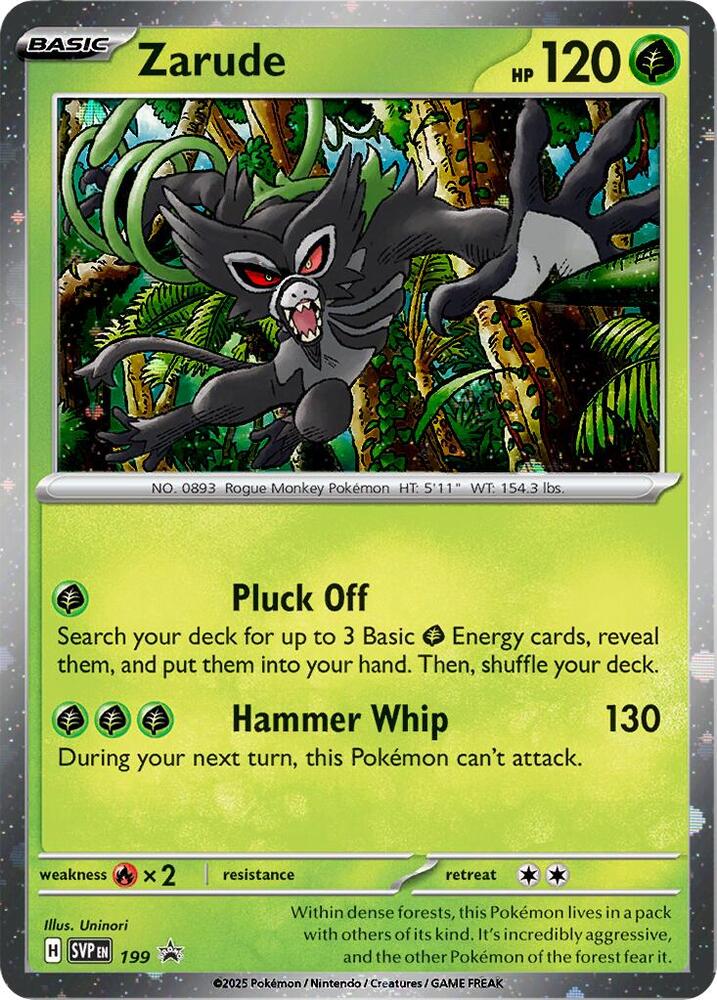 Zarude — SV: Scarlet & Violet Promo Cards #199
