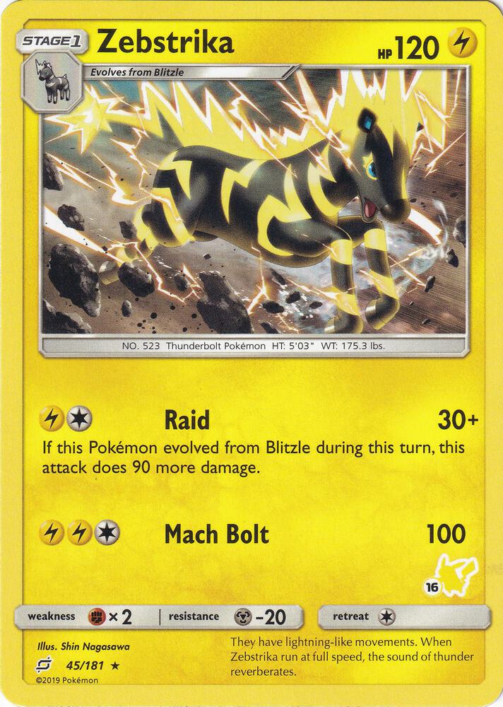 Zebstrika — Battle Academy #045/181