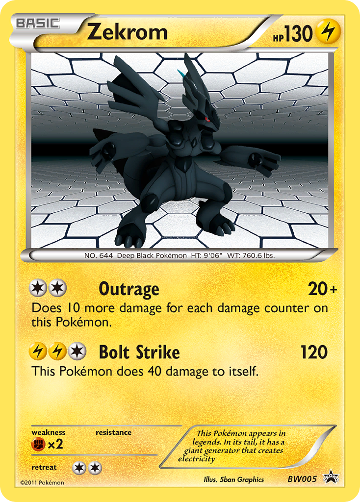 Zekrom — Black and White Promos #BW005